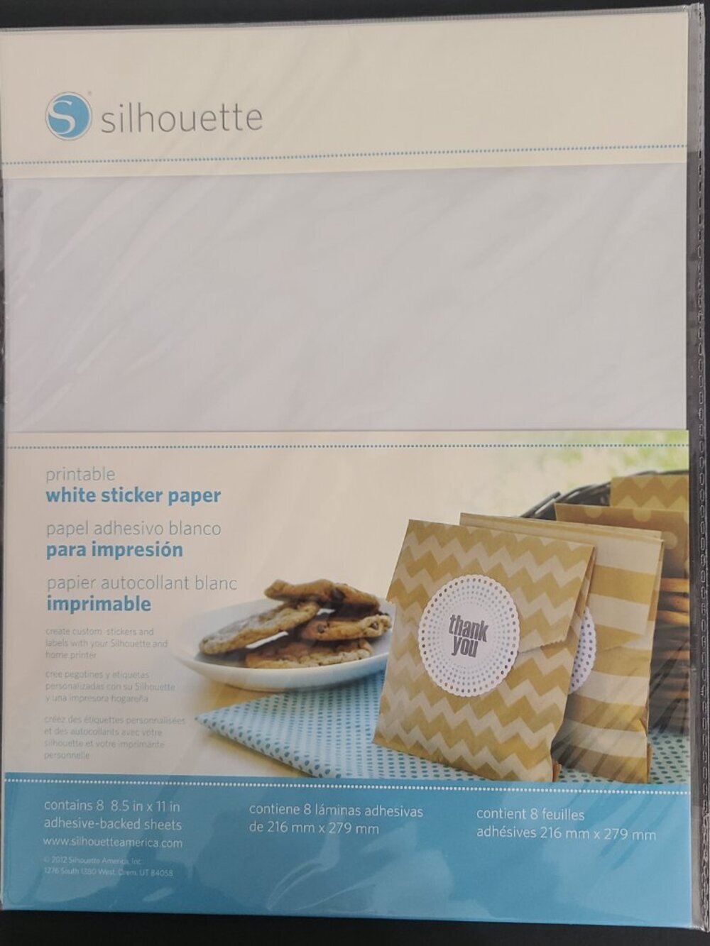 Silhouette Cameo Sticker Sampler Accessories Papers Lot of 5 - Picture 12 of 15